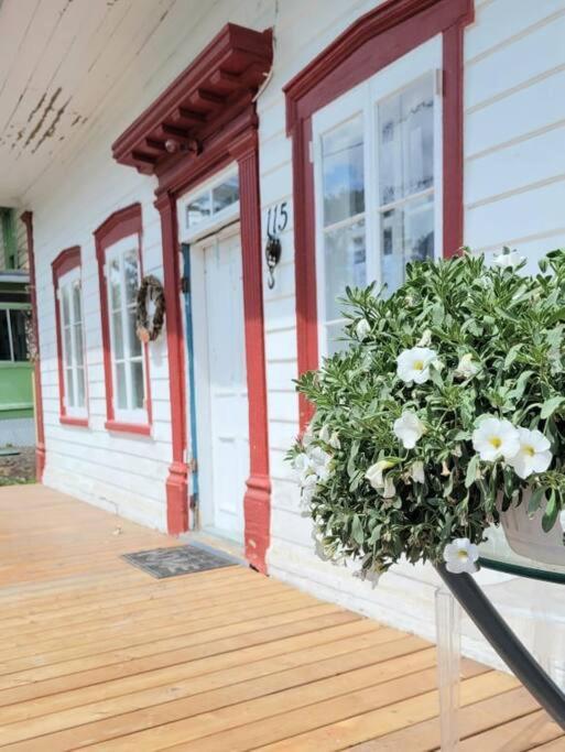 Om Chalet 1 Avec Spa Face Au Fleuve Saint-Jean Exteriér fotografie